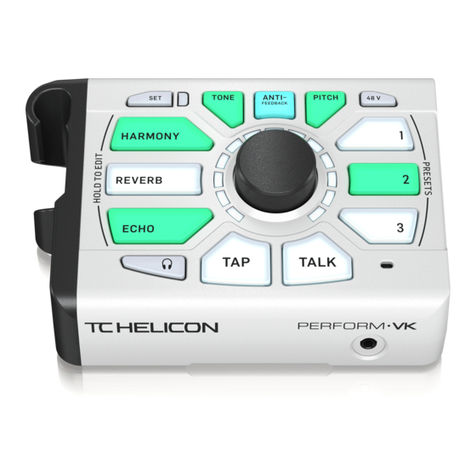 TC-Helicon PERFORM-VK quick start guide