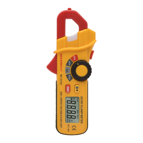 Maxwell Digital Multimeters 25603 user manual