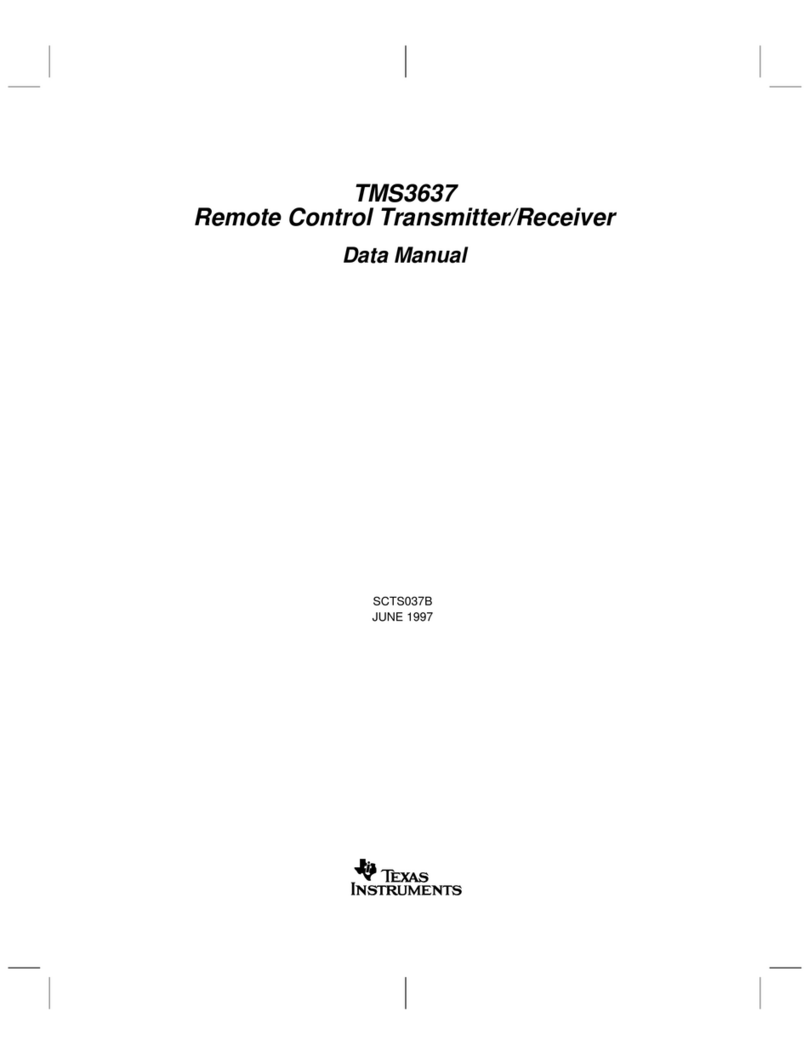 Texas Instruments TMS3637 Installation and user guide Texas Instruments TMS3637 Installation and user guide