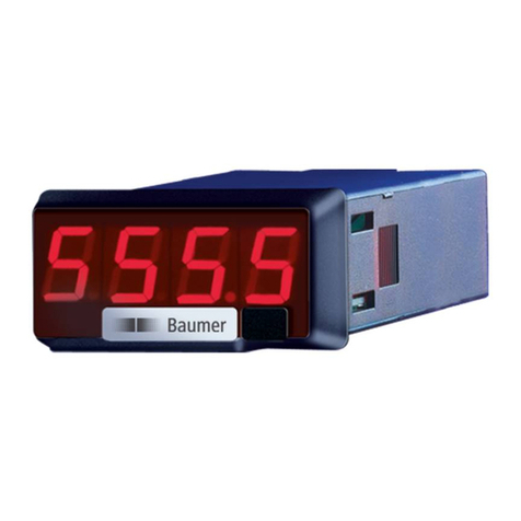 Baumer PA201 User manual