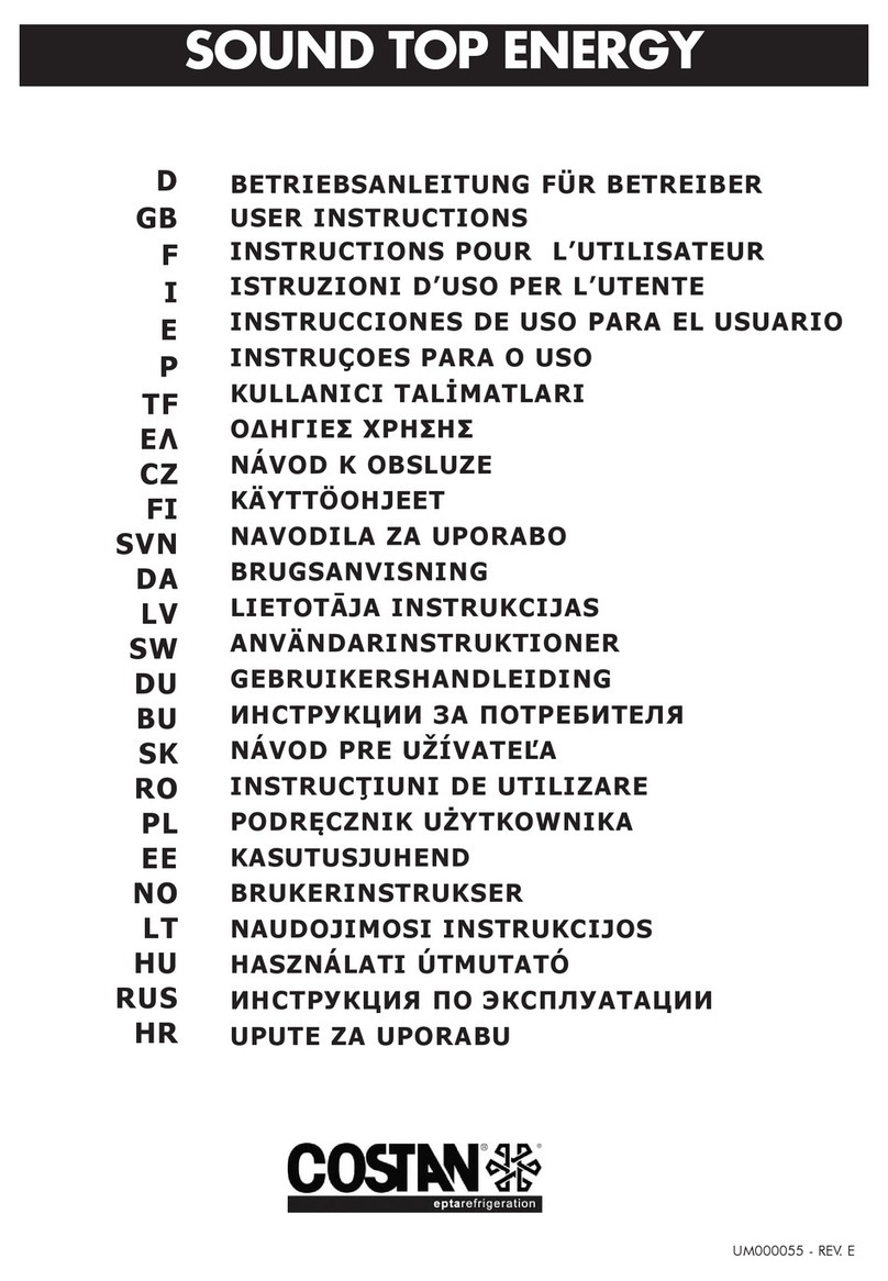 Costan SOUND TOP ENERGY User instructions