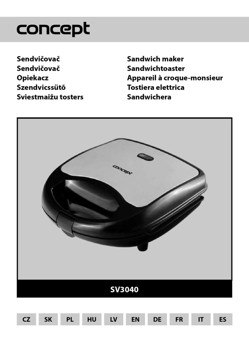 Concept2 SV3040 manual