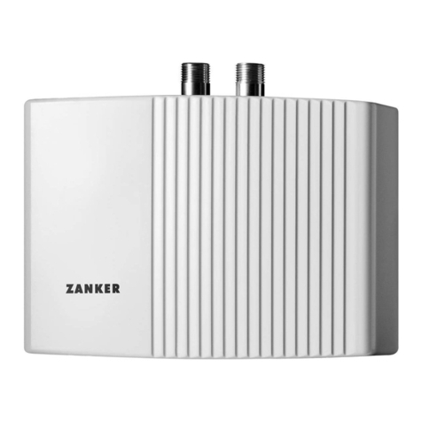 ZANKER MDG 35 Operation and installation