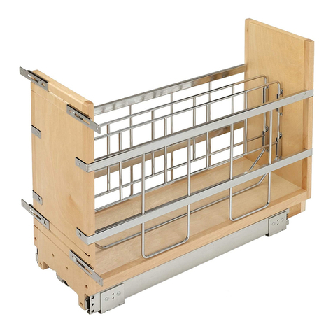 Rev-A-Shelf 447-BCBBSC-5C User manual