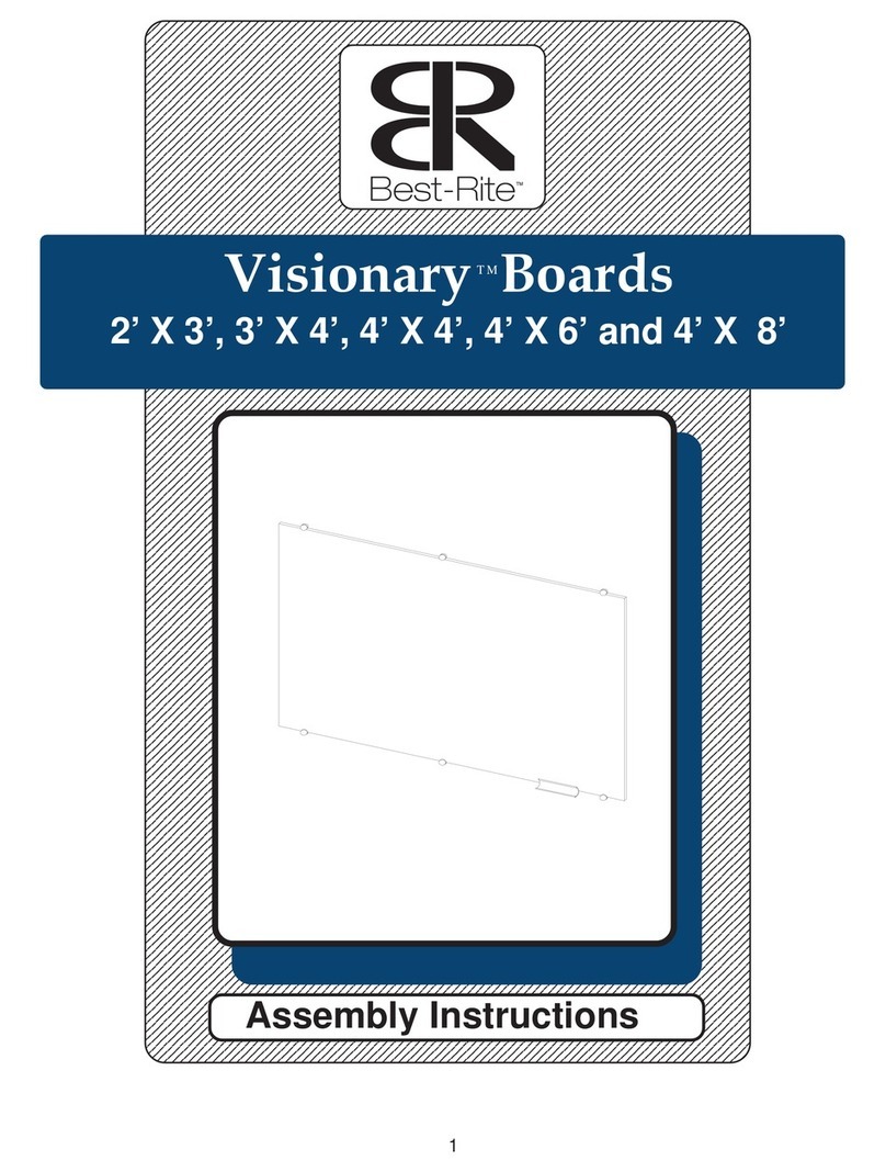 Mooreco Best-Rite Visionary BST-83845-XX User manual