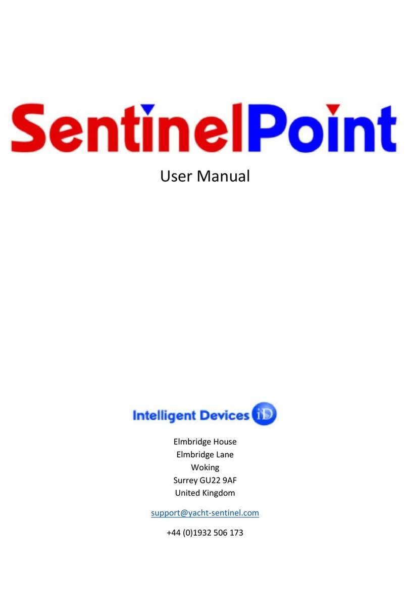Yacht Sentinel SentinelPoint user manual