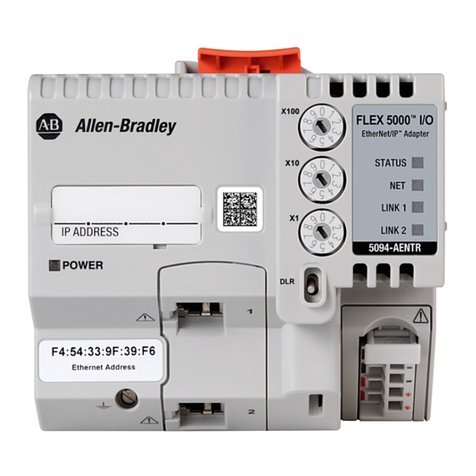 Rockwell Automation Allen-Bradley FLEX 5000 Series User manual Rockwell Automation Allen-Bradley FLEX 5000 Series User manual