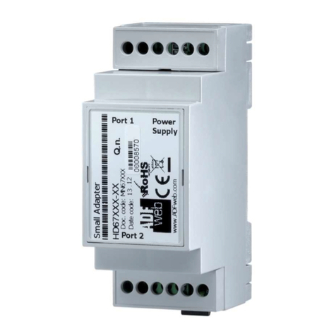 ADF Web HD67938-IP-B2 User manual