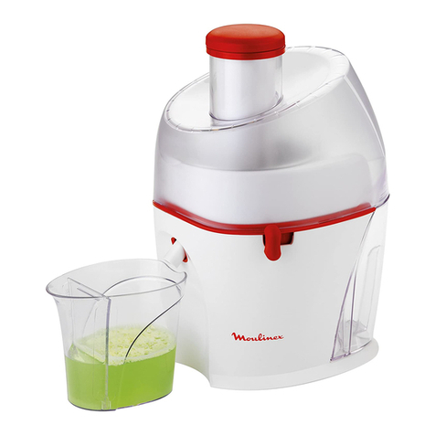 Moulinex VITAE User manual