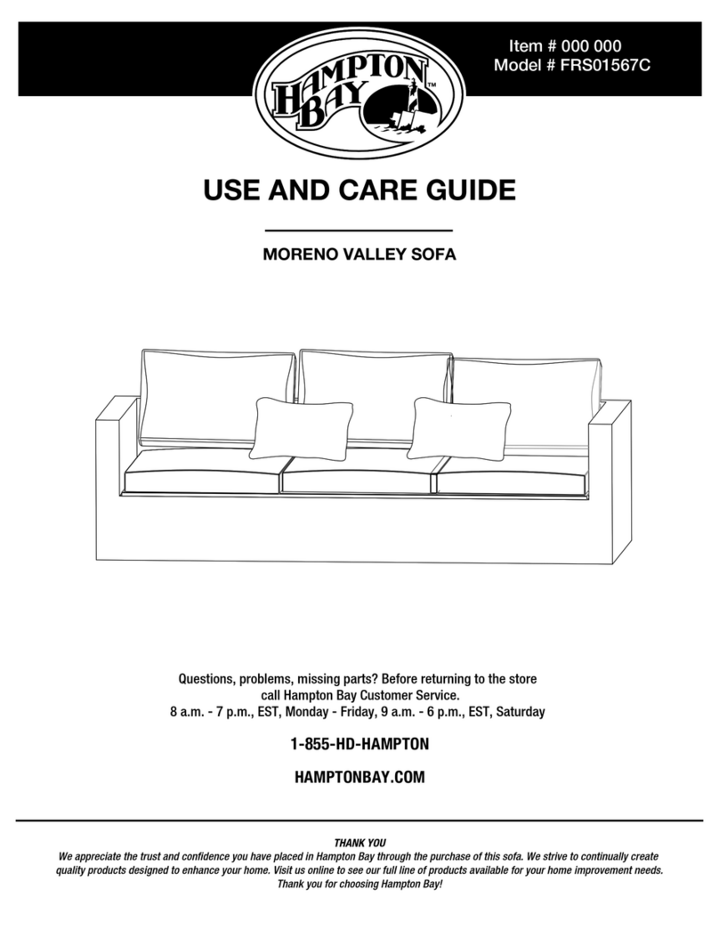 HAMPTON BAY MORENO VALLEY FRS01567C User manual HAMPTON BAY MORENO VALLEY FRS01567C User manual