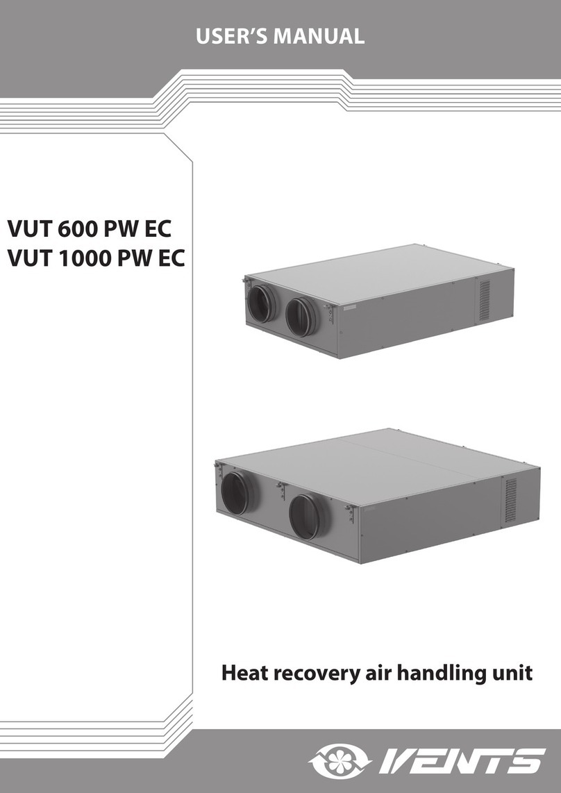 Vents VUT 600 PW EC user manual