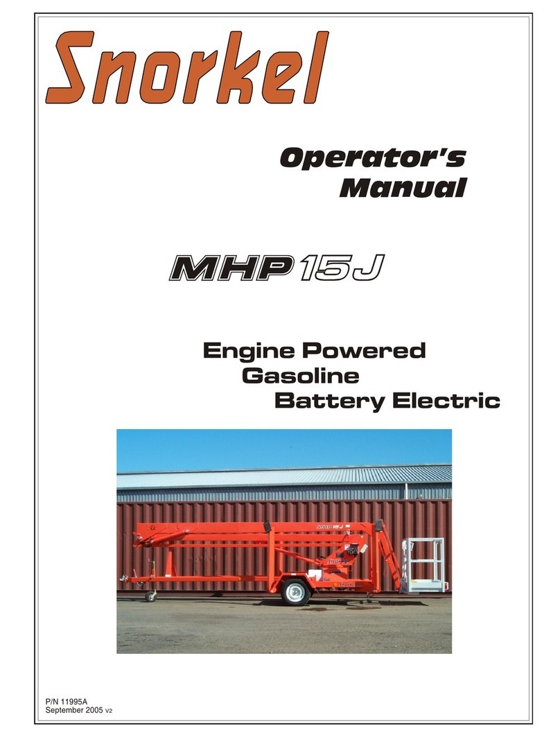 Snorkel MHP 15J User manual