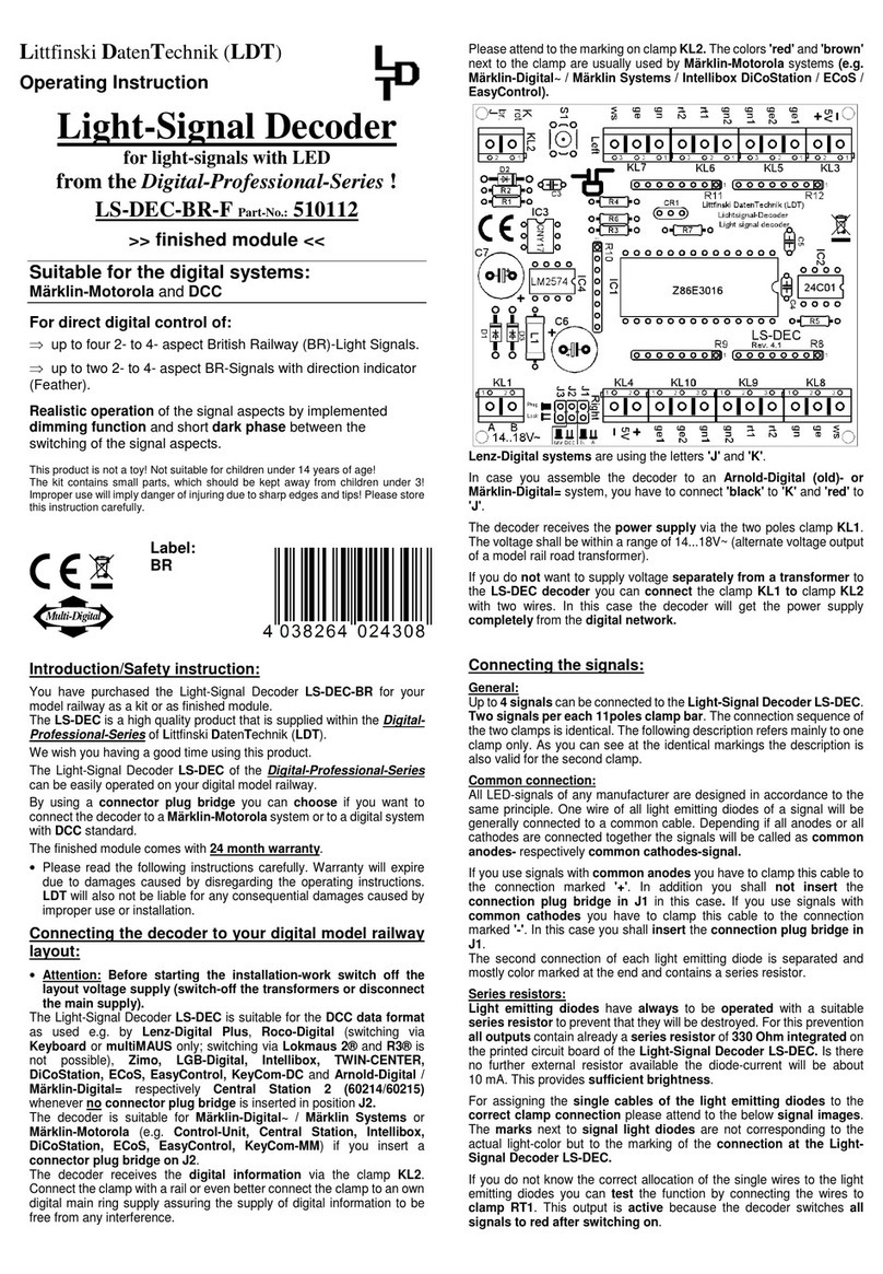 Littfinski Daten Technik LS-DEC-BR-F User manual