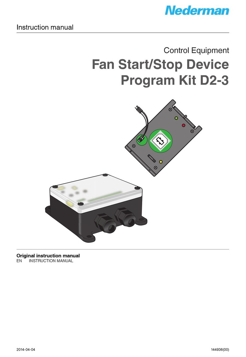 Nederman MagnaTrack Basic instruction manual