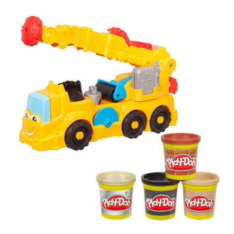 Hasbro Play-Doh DIGGING RIGS Buster the Power Crane User manual