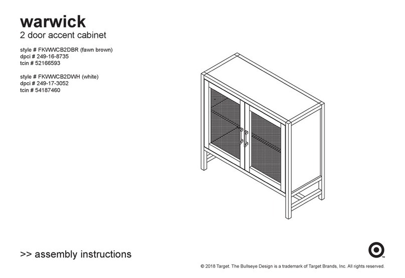 Target Warwick FKWWCB2DBR User manual Target Warwick FKWWCB2DBR User manual