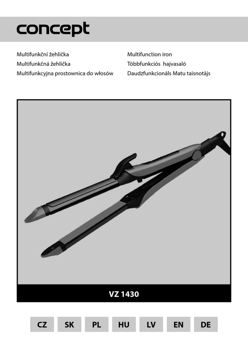 Concept2 VZ 1430 User manual