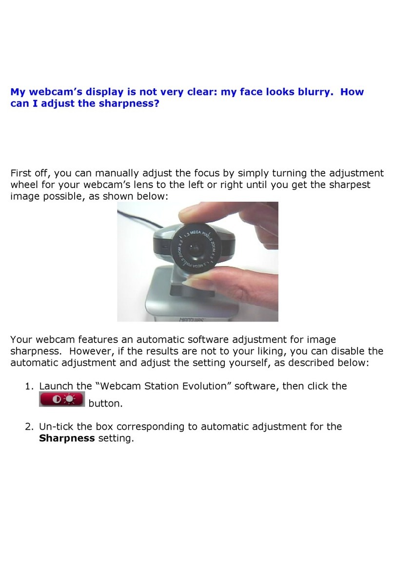 Hercules Blog webcam quick start guide