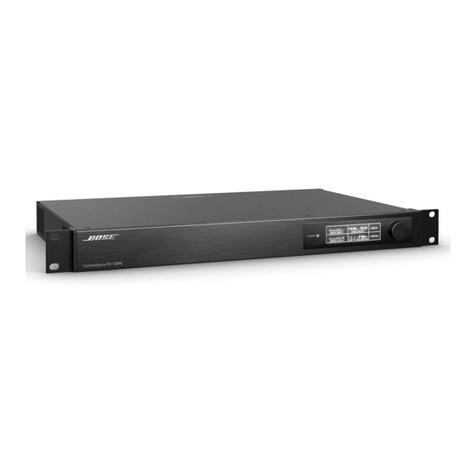Bose Professional ControlSpace EX-1280C Technical Support Bulletin Bose Professional ControlSpace EX-1280C Technical Support Bulletin