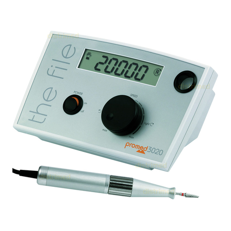 ProMed 3020 Instruction leaflet