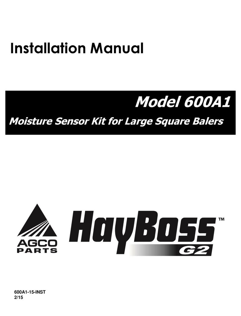 Harvest TEC AGCO 600A1 User manual Harvest TEC AGCO 600A1 User manual