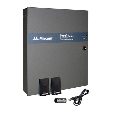 Mircom TX3 Series Installation quick reference