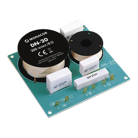 Monacor DN-20 User manual