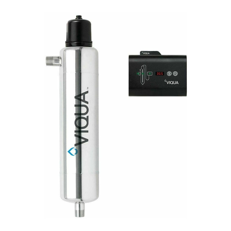 Viqua D4+ instruction sheet