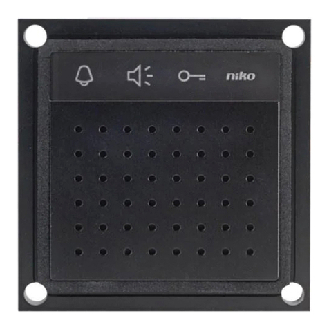 Niko 10-360 User manual