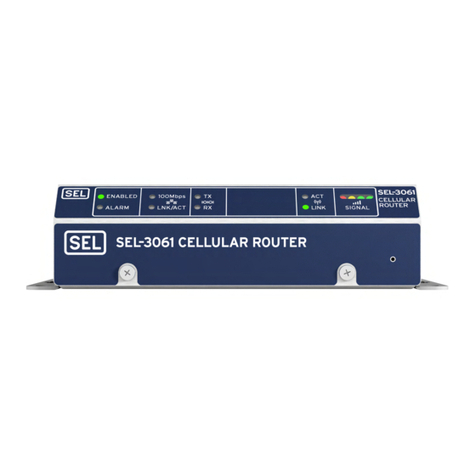 Sel SEL-3061 quick start guide