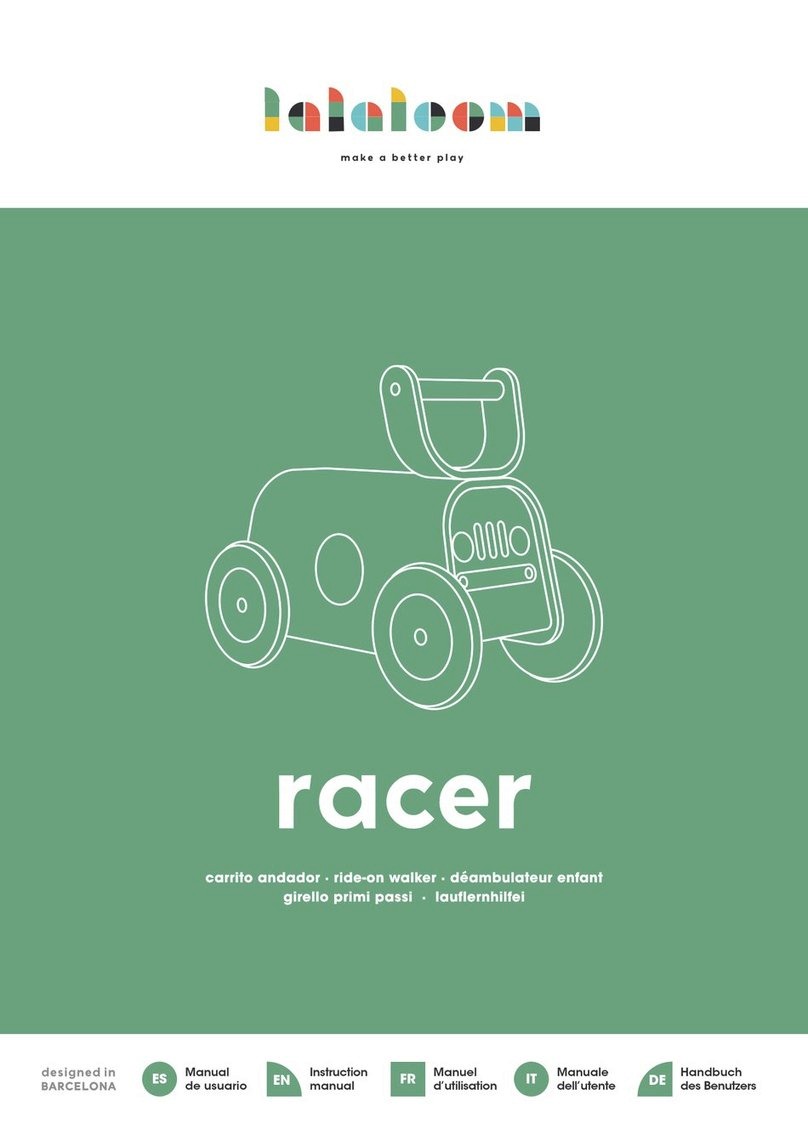 lalaloom Racer instruction manual