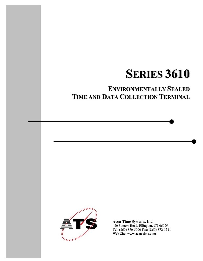 ATS Accu-Time 3610 Series manual