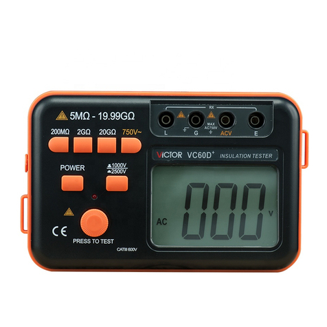 Victor VC60D+ instruction manual