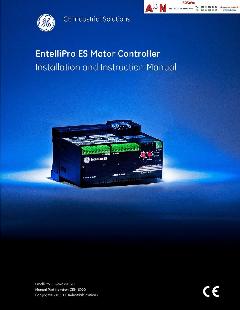 GE EntelliPro ES Series Installation and instruction manual