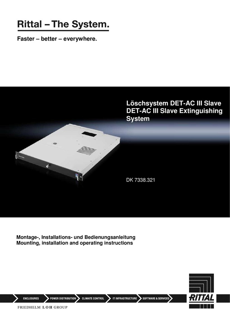 Rittal DET-AC III Slave User manual