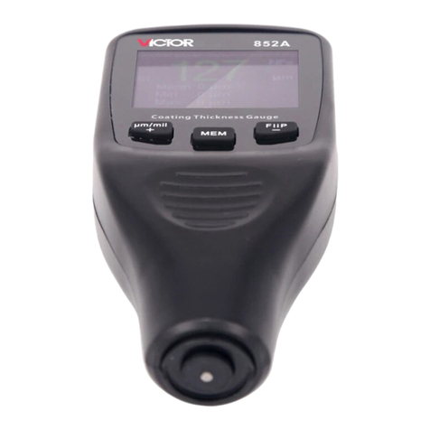 Victor 852A User manual Victor 852A User manual