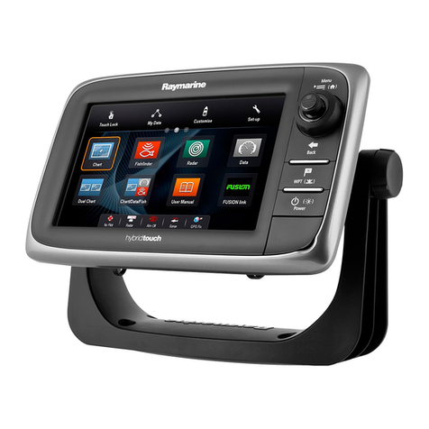 Raymarine e7 User manual