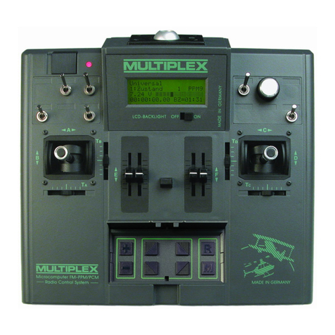 Multiplex PROFI mc 4000 User manual