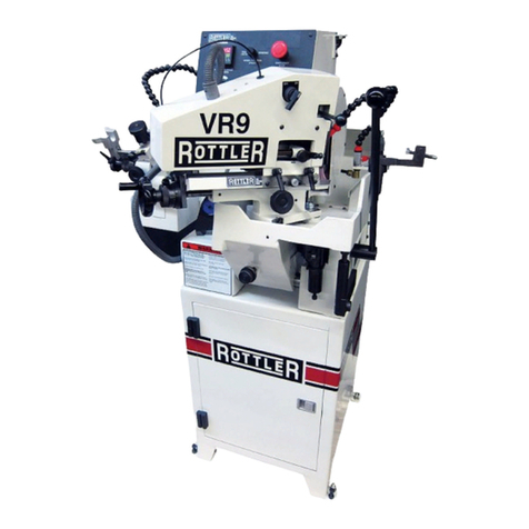 Rottler VR9 Operation and maintenance manual Rottler VR9 Operation and maintenance manual