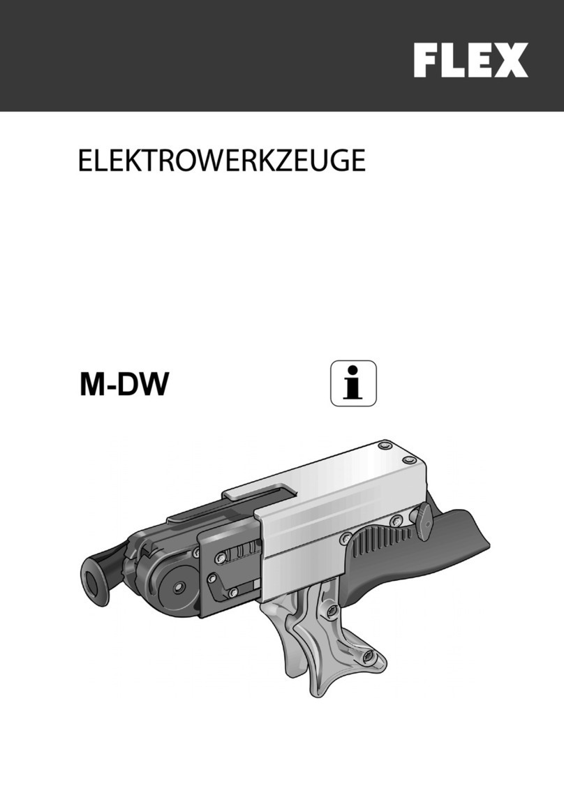 Flex M-DW operating instructions