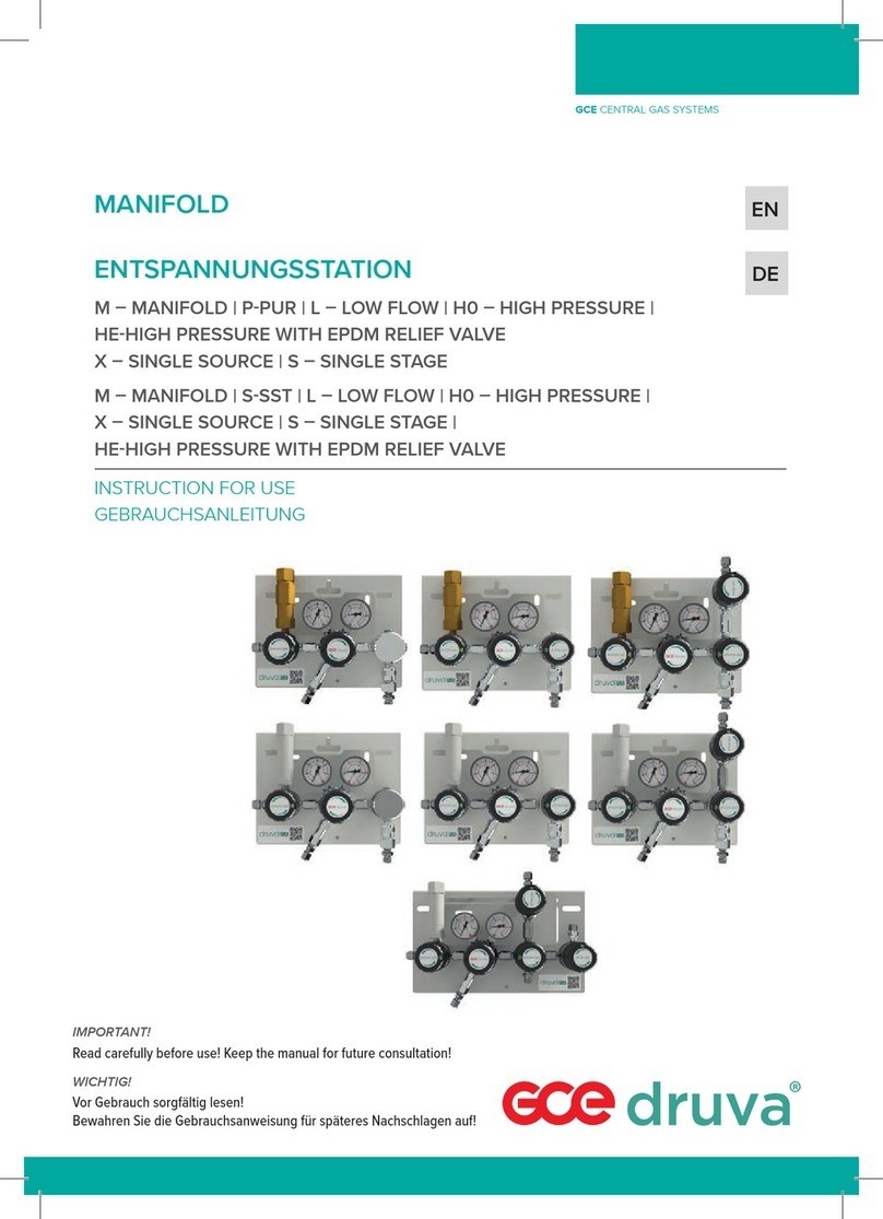 GCE druva MPLH0XS0 Instructions for use