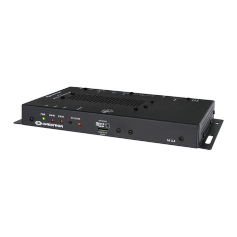 Crestron 4 Series User manual