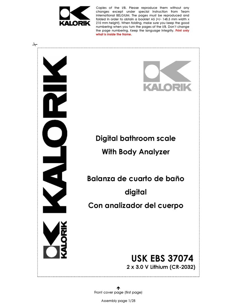 Kalorik EBS 37074 User manual