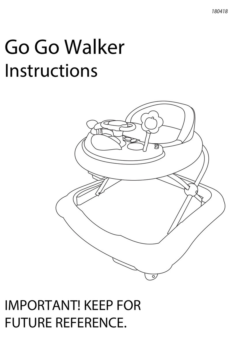 My Child F1 2-in-1 Baby Car Walker Go Go User manual