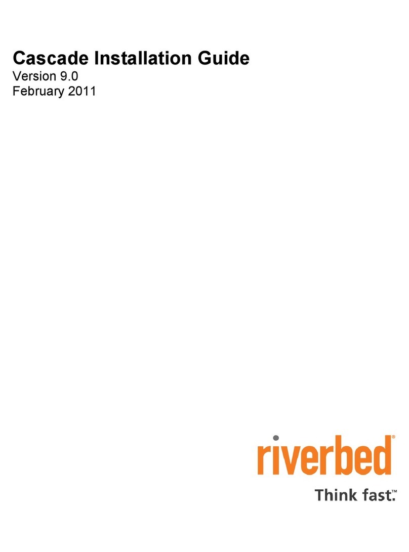 Riverbed Cascade Series installation guide