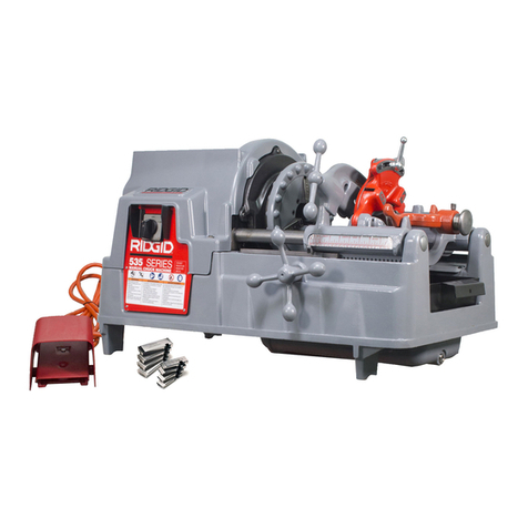 RIDGID 535 Manual Chuck manual