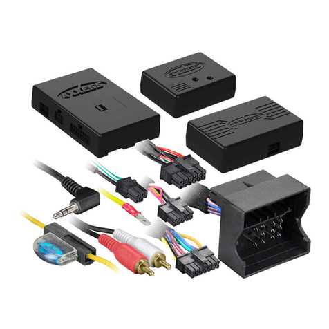 Axxess AXDIS-BW122 User manual