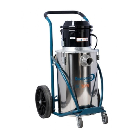 Dustcontrol DC 50-W User manual