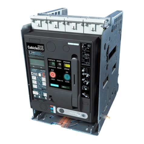 Siemens Sentron 3WL5 Series operating instructions