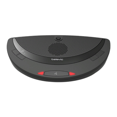 Televic Confidea G3 User manual Televic Confidea G3 User manual